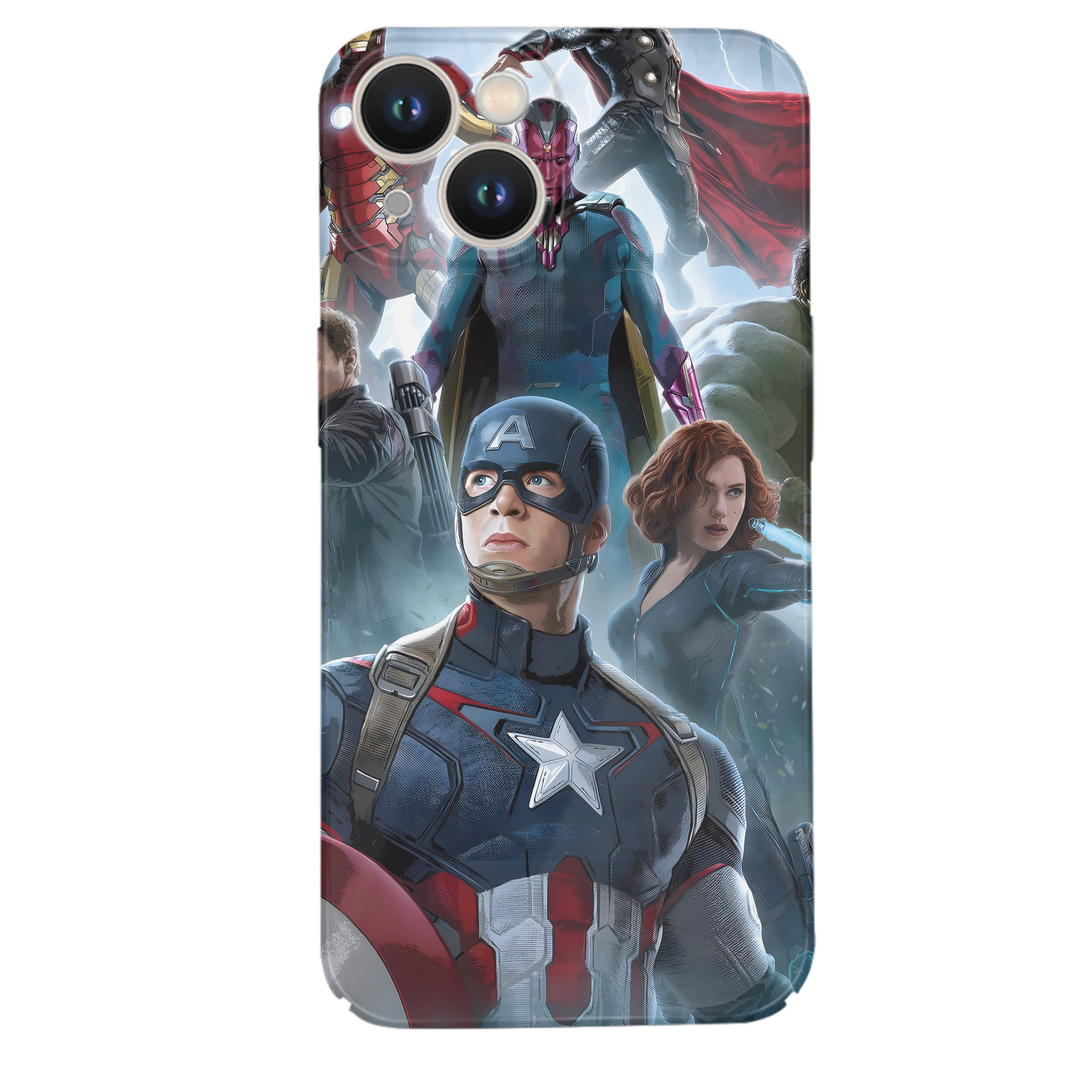 （画像用） アベンジャーズ The Avengers 【iPhone 14シリーズ対応】ハードケース